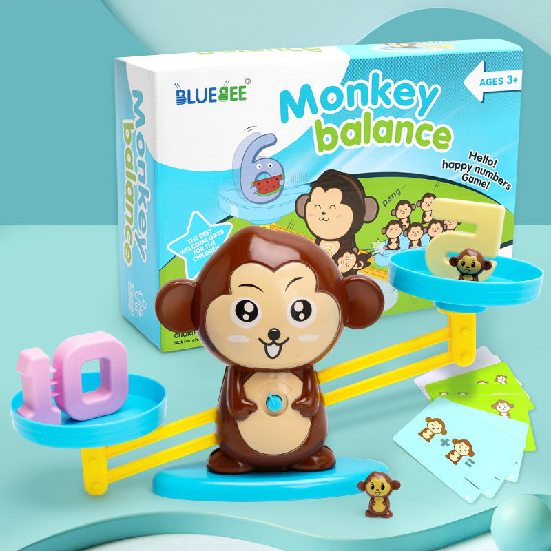 Juguete Educativo para Aprender Matemáticas: Balanza Numérica divertida