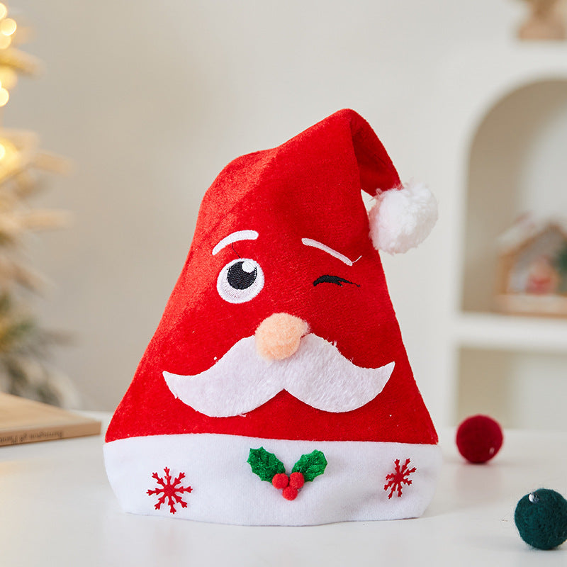 Gorro Navideño Divertido con Diseños de Santa Claus, Árbol de Navidad y Pantalones Invertidos