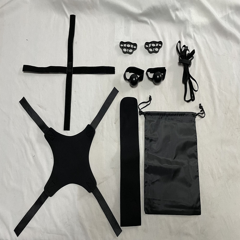 Football Balls with Bags for Students: Spiral Strap Training Gear