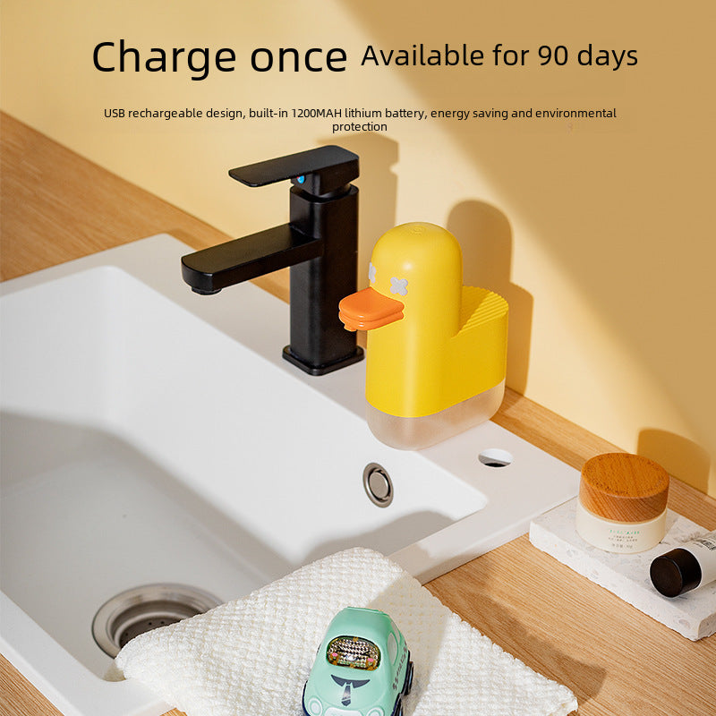 Dispensador Automático de Jabón Espumoso: USB Recargable Sin Contacto para Niños
