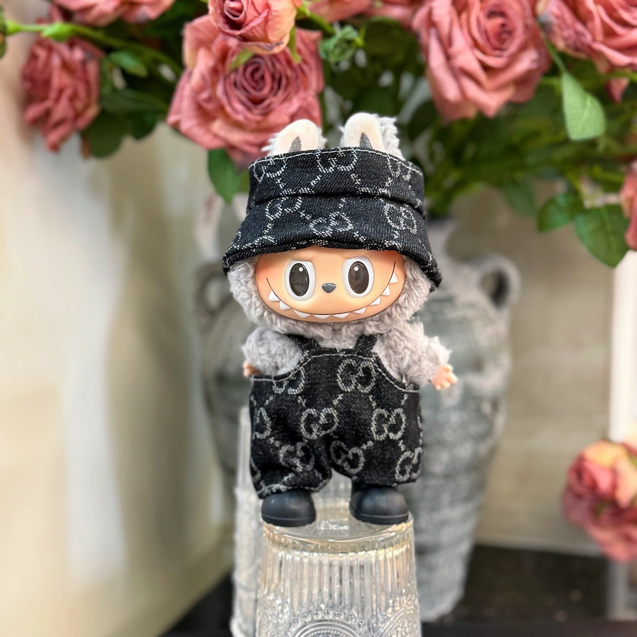 Ropa Oversize para Muñeca Labubu 17 cm – Accesorios de Moda Urbana (Muñeca No Incluida)