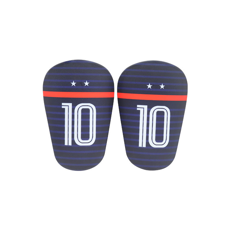 espinilleras discretas y ligeras para jugadores de fútbol