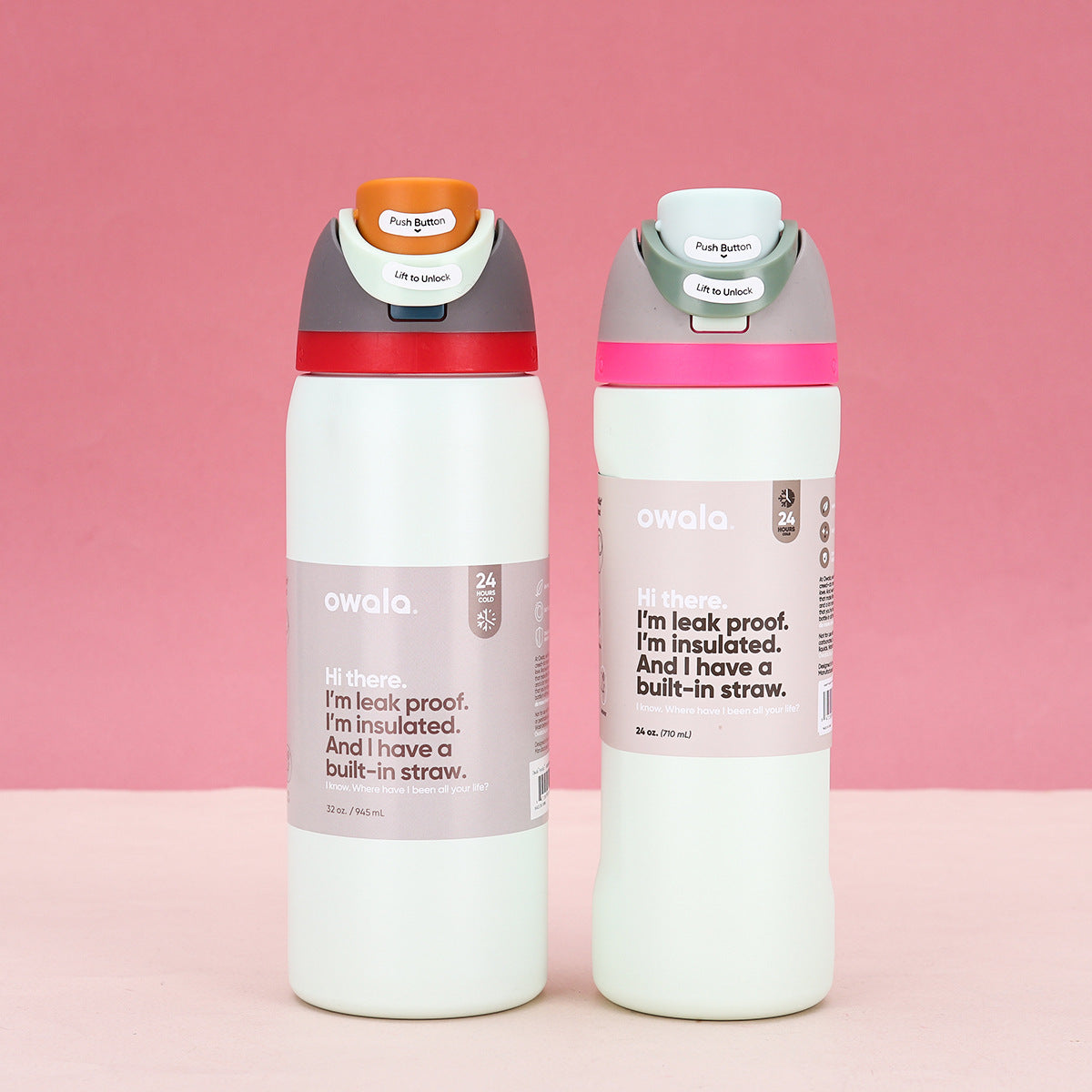 Termo Deportivo de Acero Inoxidable con Boquilla y Asa de Transporte