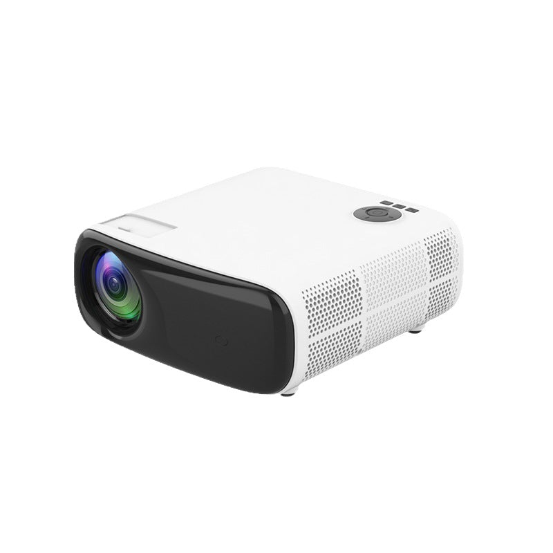 Proyector portátil con enfoque automático y colores NTSC nítidos con filtro antipolvo removible.