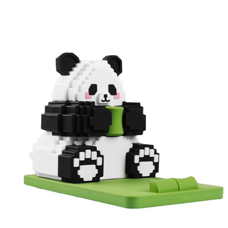 Soporte de Escritorio para Móvil de Panda: Adorable Soporte de Viaje Cultural de Sichuan