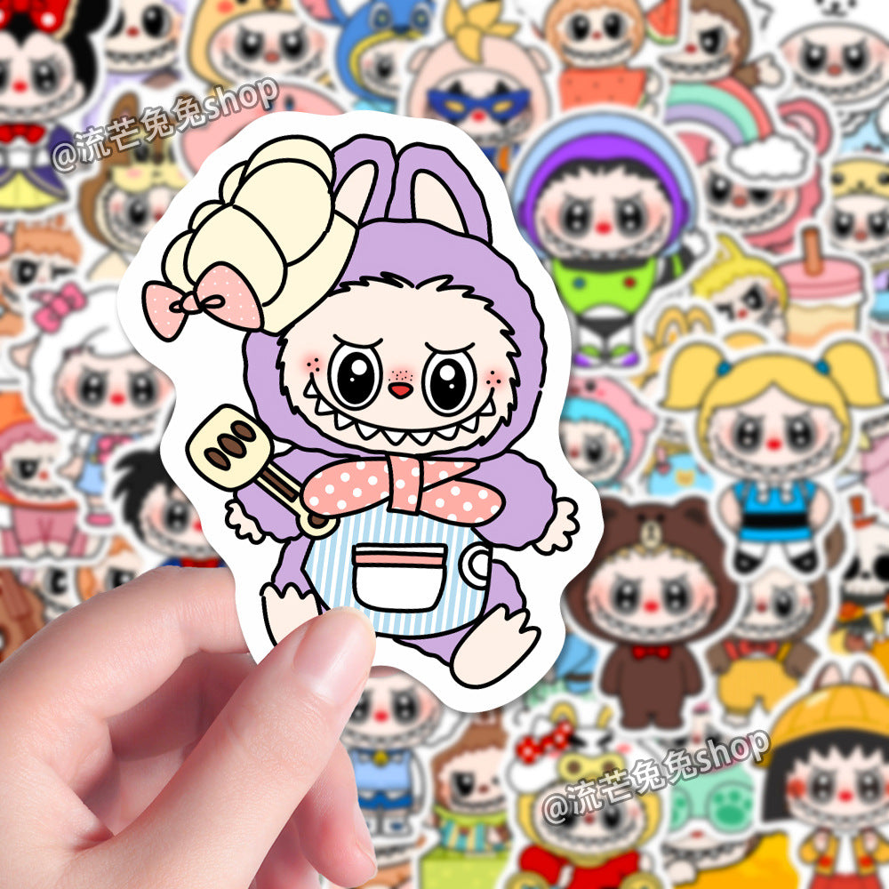 Pegatinas Labubu – Stickers para Decorar,  Cambiar Ropa y Accesorios