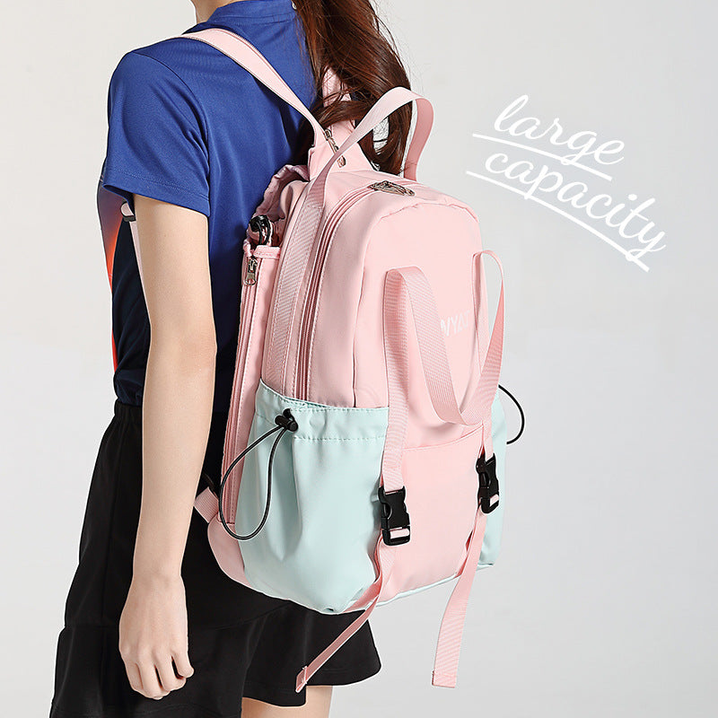 Mochila de bádminton para 3 raquetas: mochila unisex de gran capacidad, ideal para niños y deportes