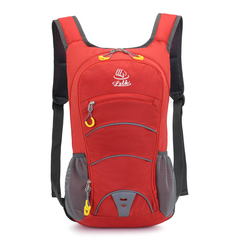 Mochila de senderismo: bolsa de ciclismo ligera con compartimento para agua, ideal para viajes y camping