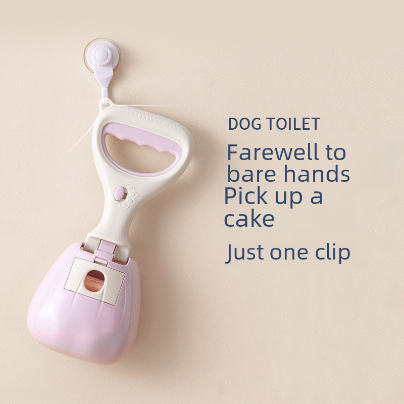 Recogedor Portátil de Excrementos para Perros con Dispensador de Bolsas