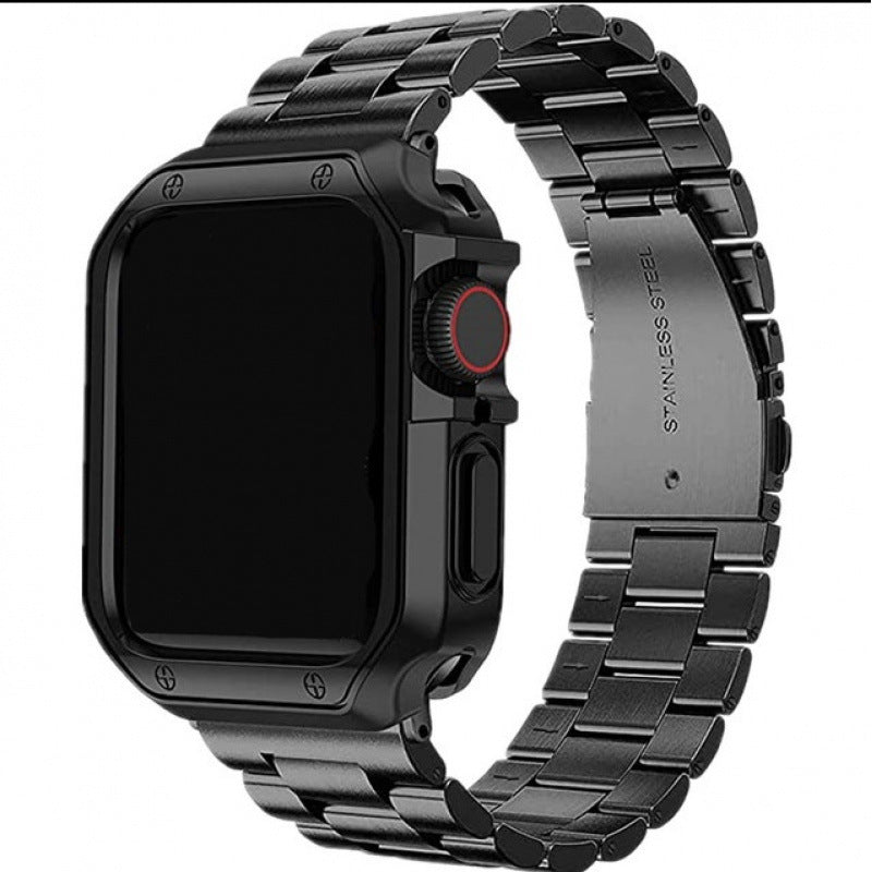 Funda de Apple Watch con correa metálica