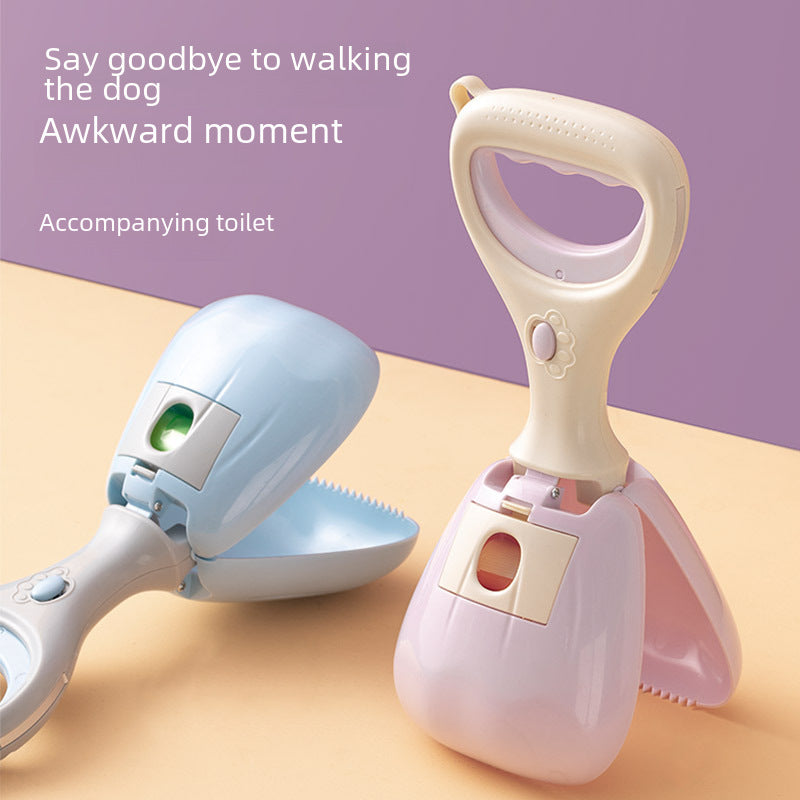 Recogedor Portátil de Excrementos para Perros con Dispensador de Bolsas