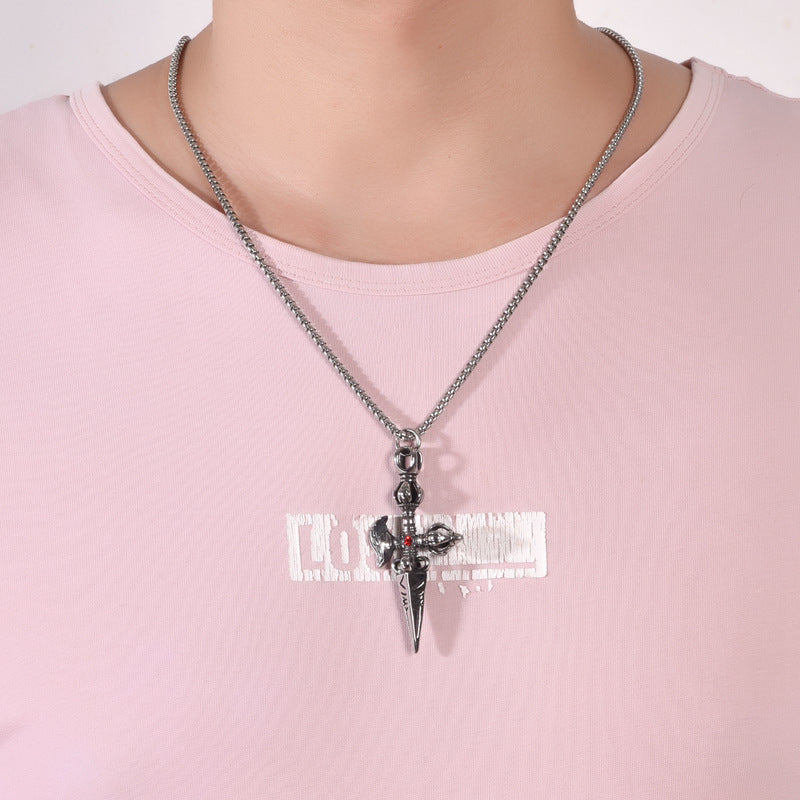 Collar Daga Budista de Protección – Amuleto contra Energías Negativas