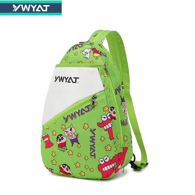 Mochila de Bádminton para Niños – Bolsa Unisex con Compartimento para dos Raquetas