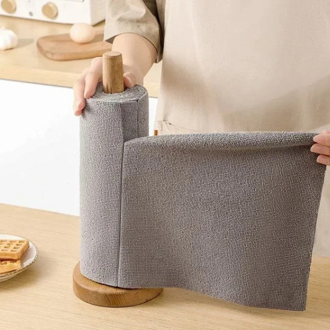 Toalla de limpieza reutilizable multiusos – Paño absorbente sin pelusas para cocina y platos