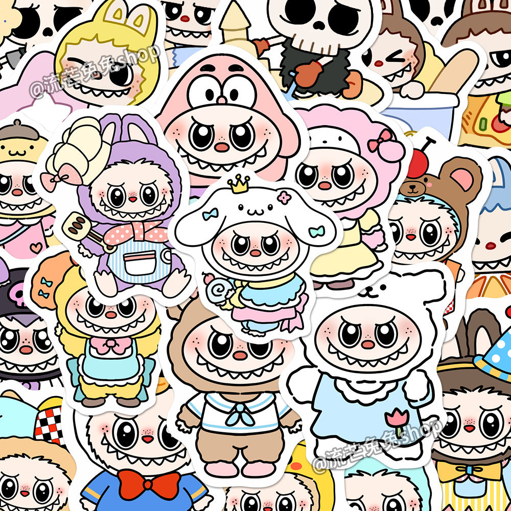 Pegatinas Labubu – Stickers para Decorar,  Cambiar Ropa y Accesorios