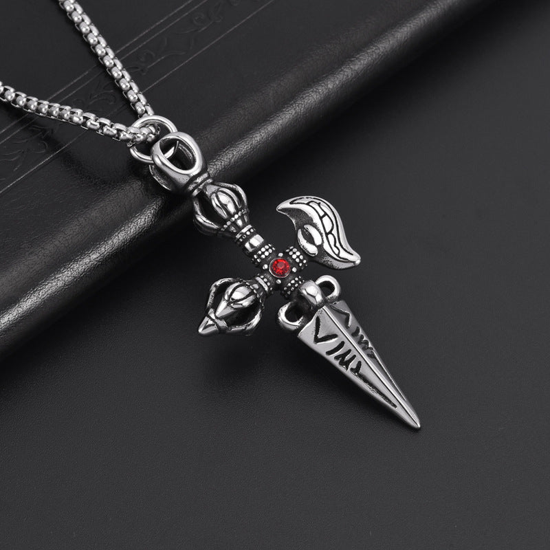 Collar Daga Budista de Protección – Amuleto contra Energías Negativas