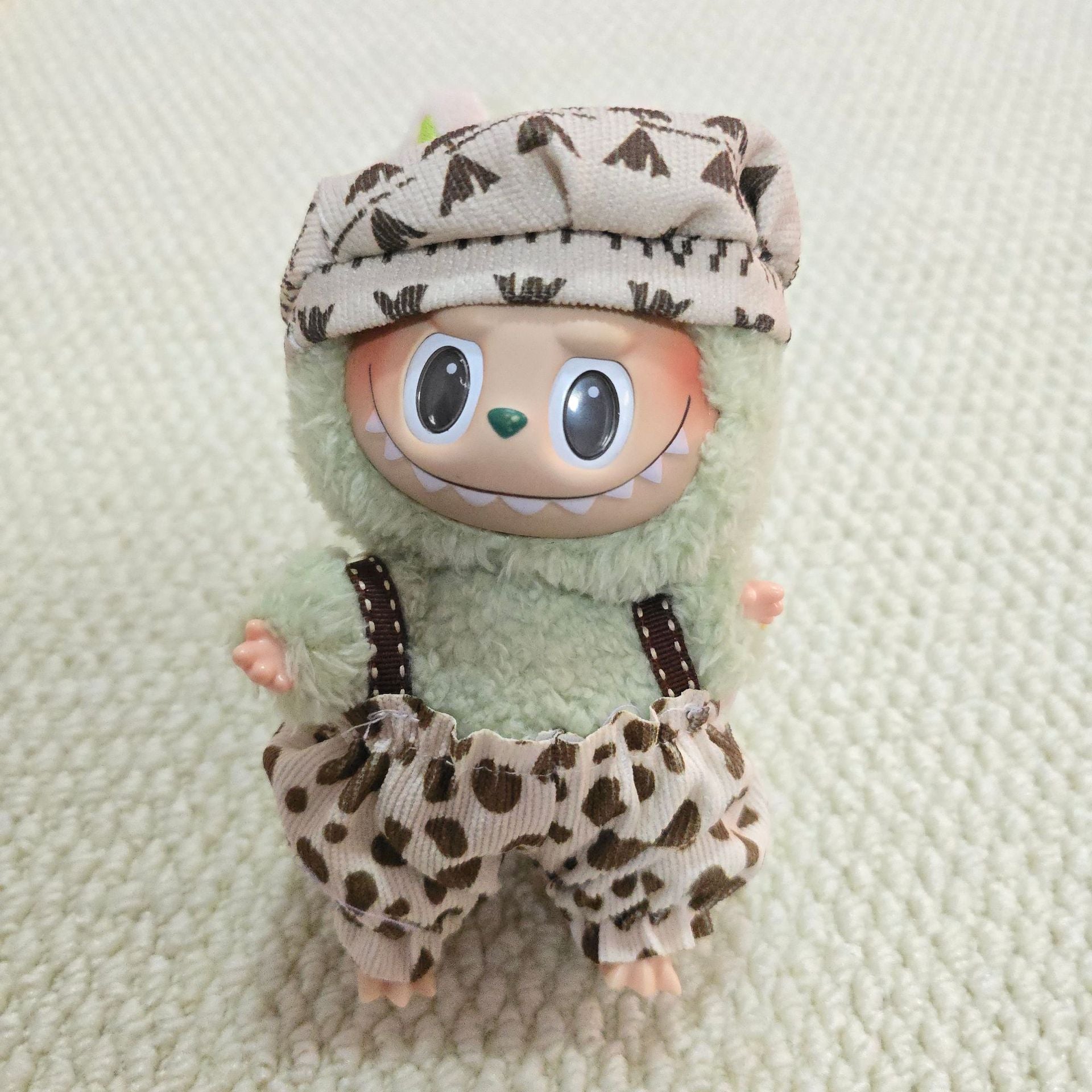 Ropa Estilo Bohemio para Muñeca Labubu 17 cm – Accesorios de Moda (Muñeca No Incluida)