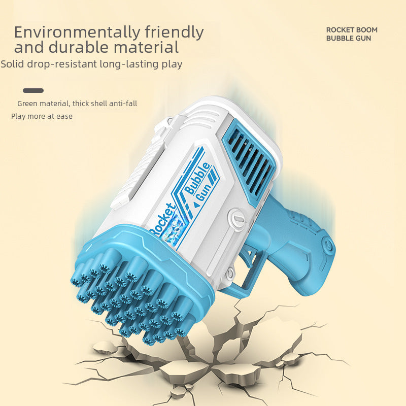 Pistola de Burbujas para Niños de 32 Agujeros