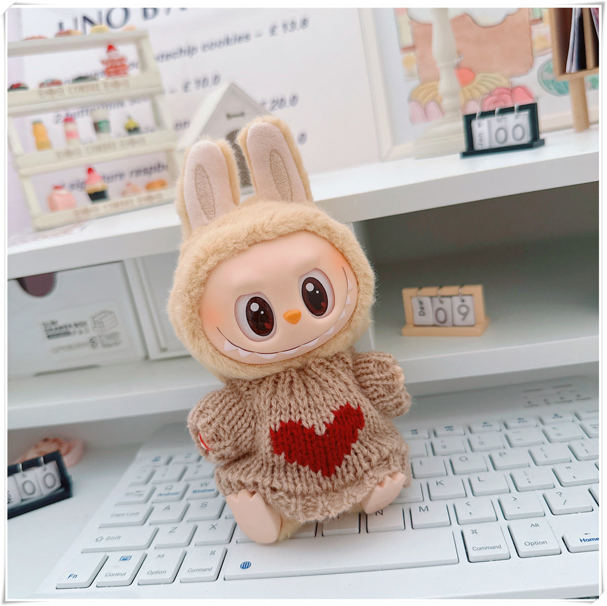 Ropa y accesorios para munecos Labubu, varios diseños divertidos (Muñeca no incluida)