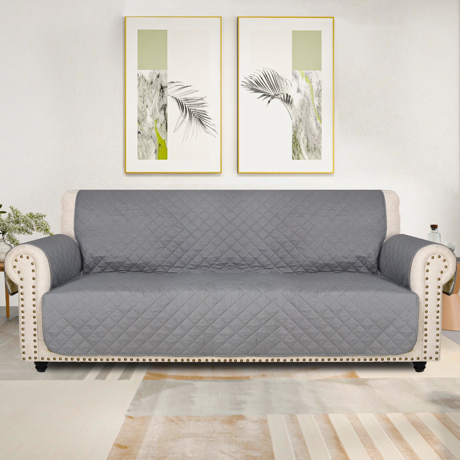 Cubre Sofá Impermeable y Antideslizante para Mascotas - Protector de Muebles