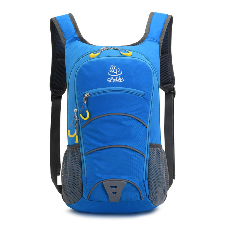 Mochila de senderismo: bolsa de ciclismo ligera con compartimento para agua, ideal para viajes y camping
