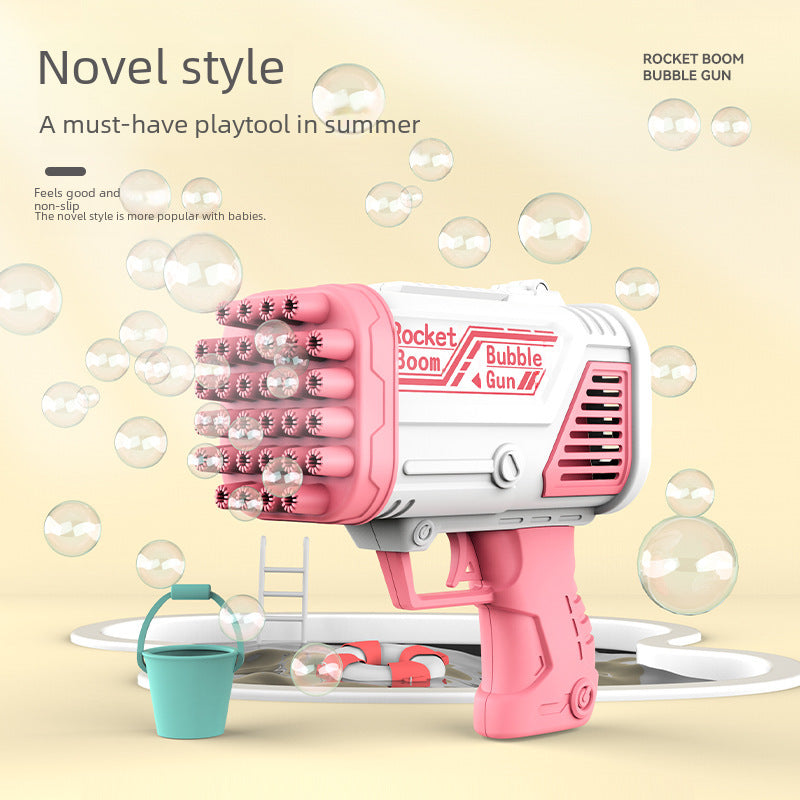 Pistola de Burbujas para Niños de 32 Agujeros