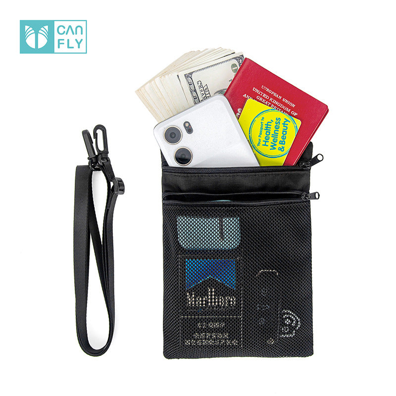 Bolsa de Pasaporte RFID: Cartera de Viaje Antirrobo con Múltiples Compartimentos