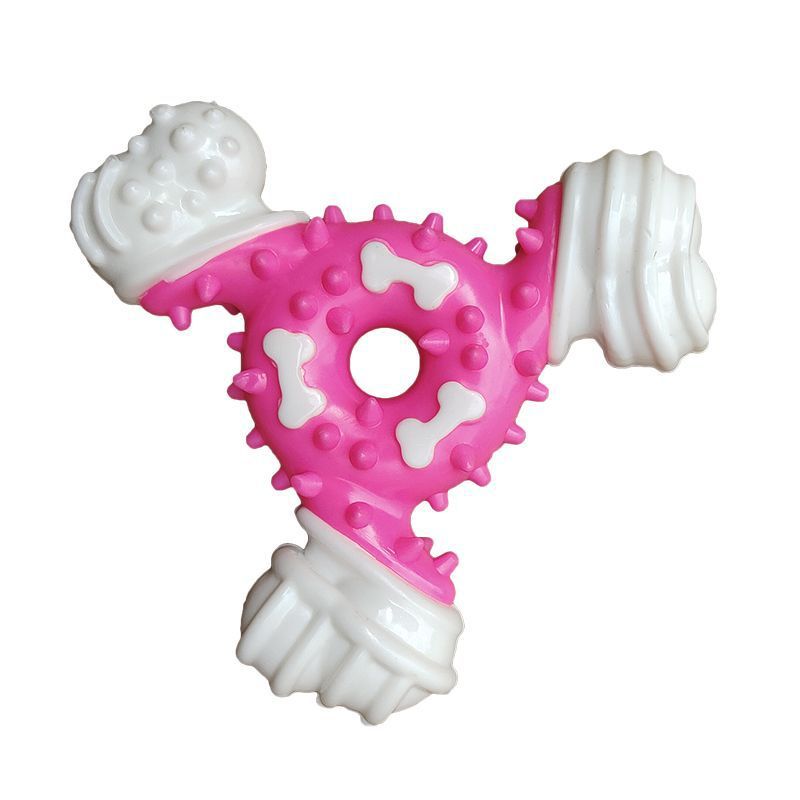 Hueso de Nylon para Perros: Juguete Masticable Resistente, Limpieza Dental y Ejercicio Mandibular