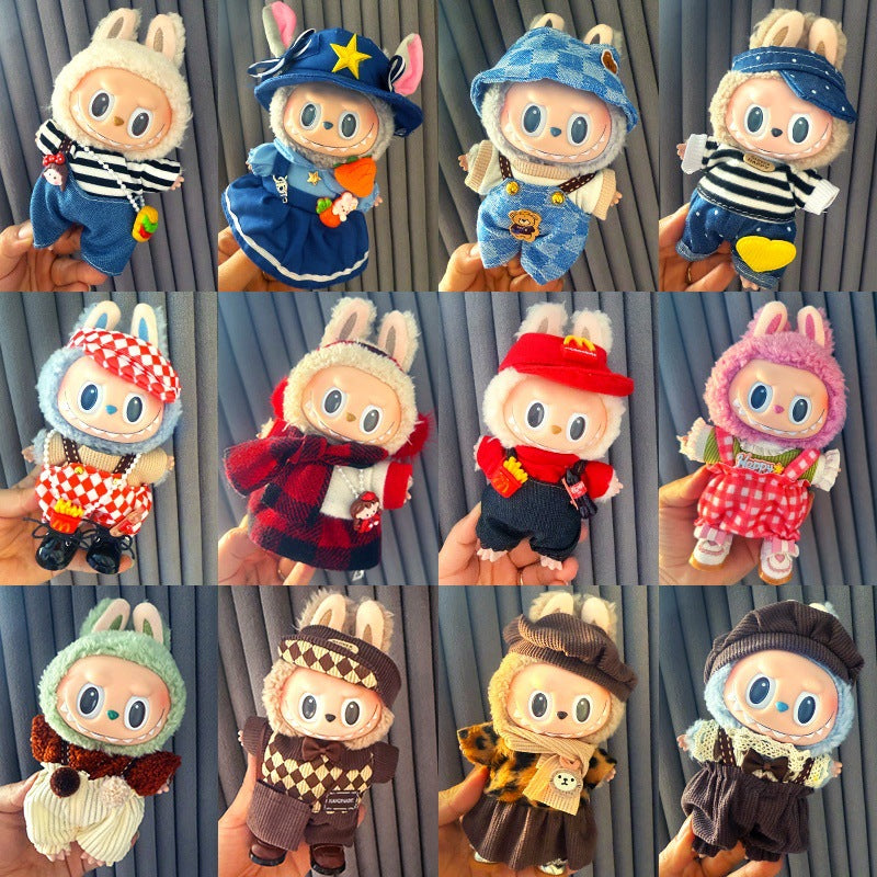 Ropa Cosplay para Labubu – Accesorios para Muñecas de 17cm (Muñeca no incluida)