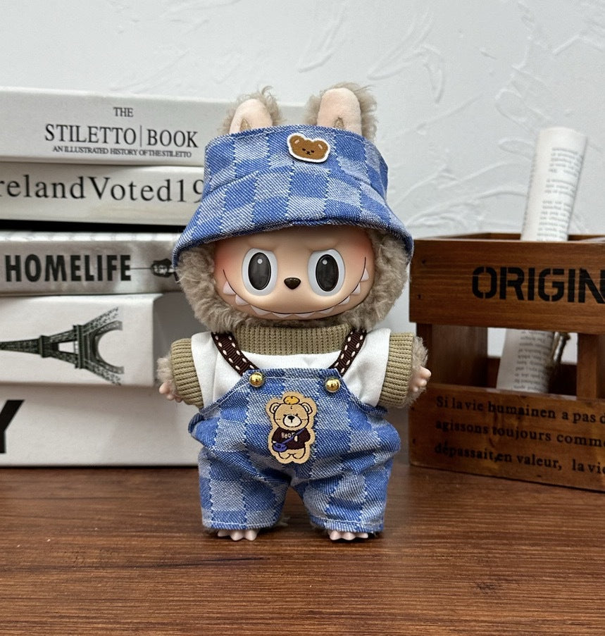 Ropa para Muñecas Labubu de 17cm – Modelos de Pie y Sentado (Muñeca no incluida)