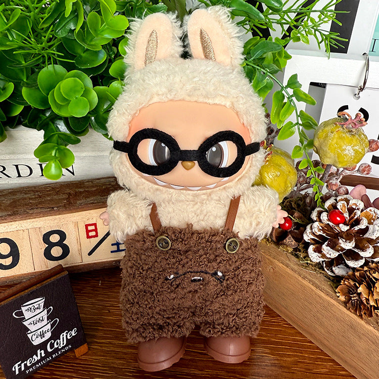 Playeras Streetwear para Muñecos Labubu – Ropa Urbana para Muñecas de 17cm (Muñeca no incluida)