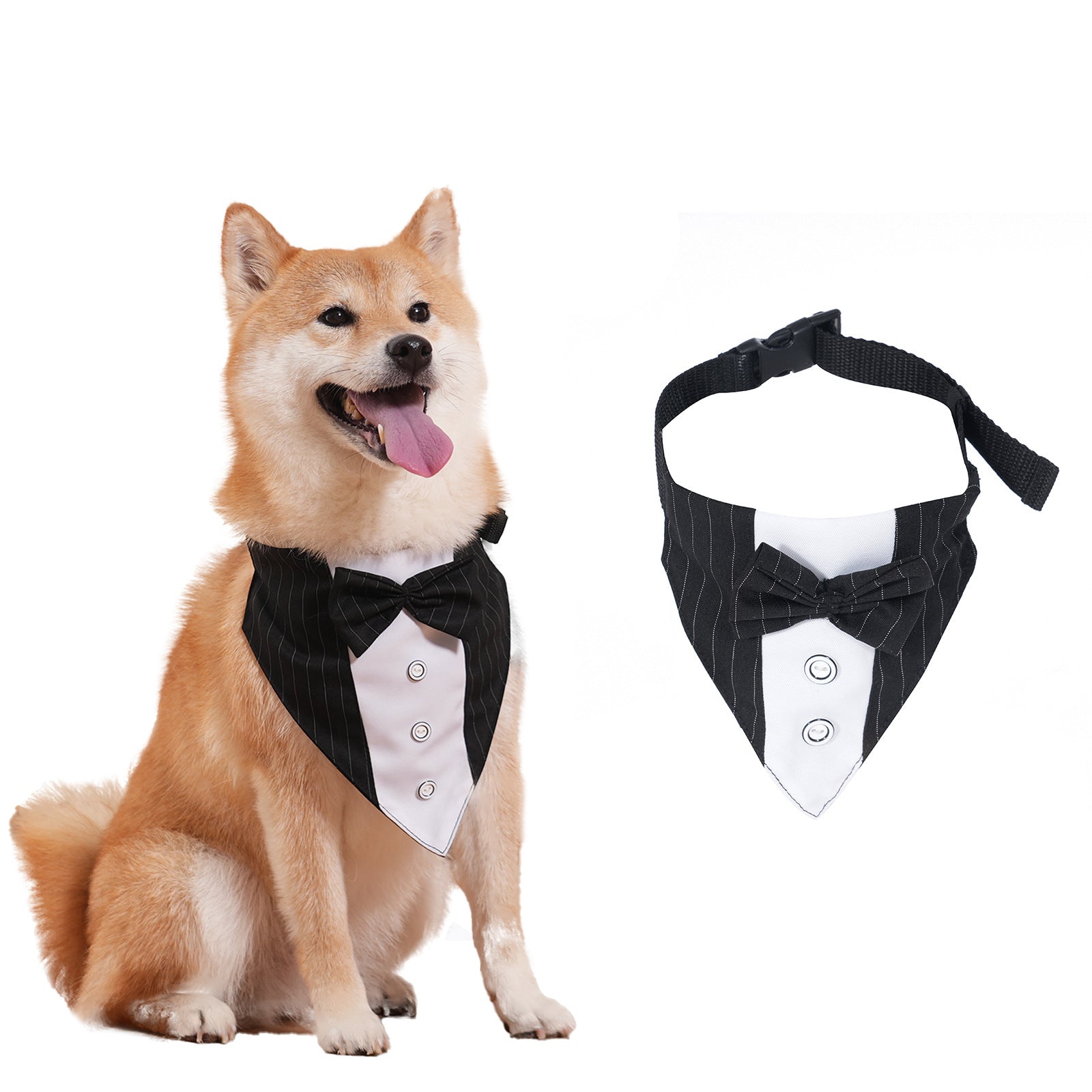 Corbatín para perros y gatos elegante
