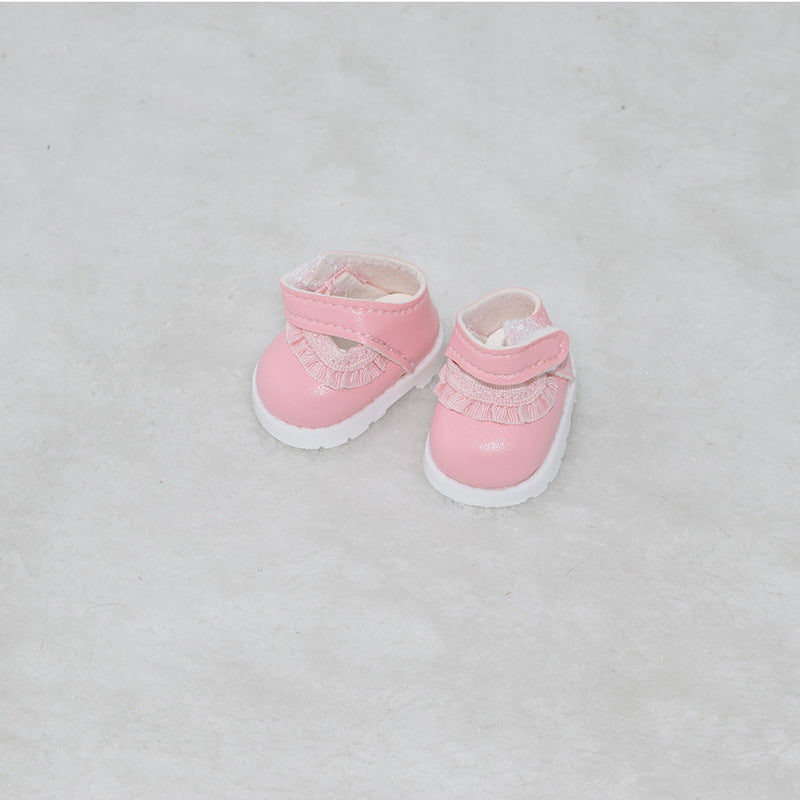 Labubu Shoe Collection with 17CM Keychains: Dress-up Dolls and Toys