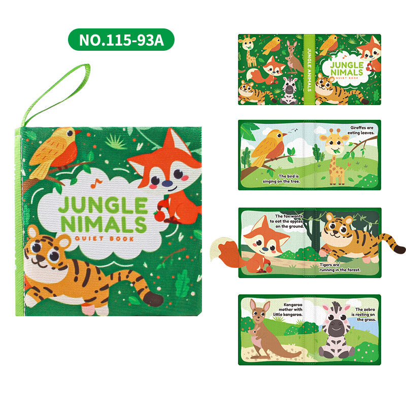 Libros de Tela para Bebés 0 a 3 Años – Educativos y Sensoriales