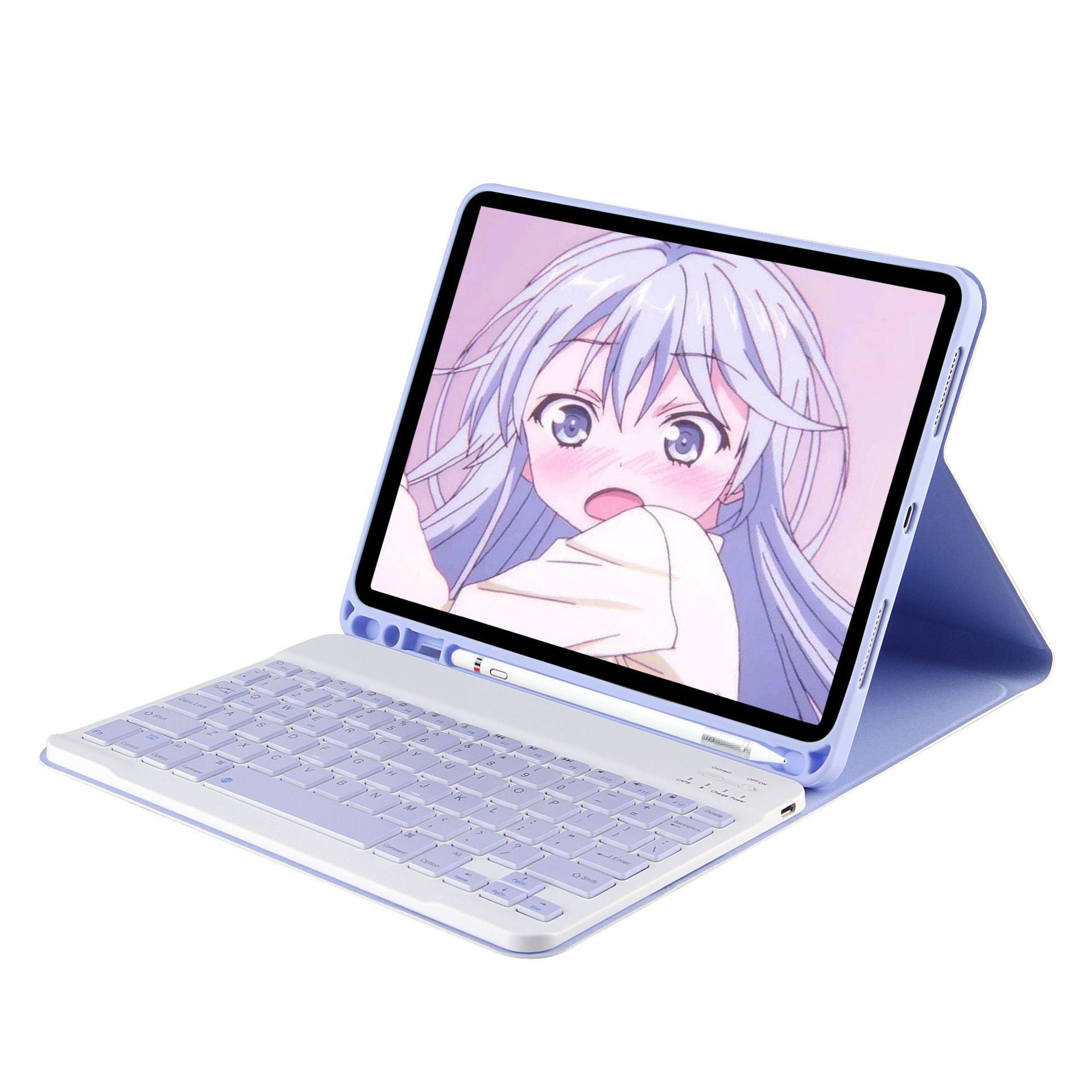 Funda de teclado para iPad Pro 11 (2020) y iPad 10.2: incluye cobertura de piel, soporte para mouse Bluetooth y compatibilidad con mini 9.7