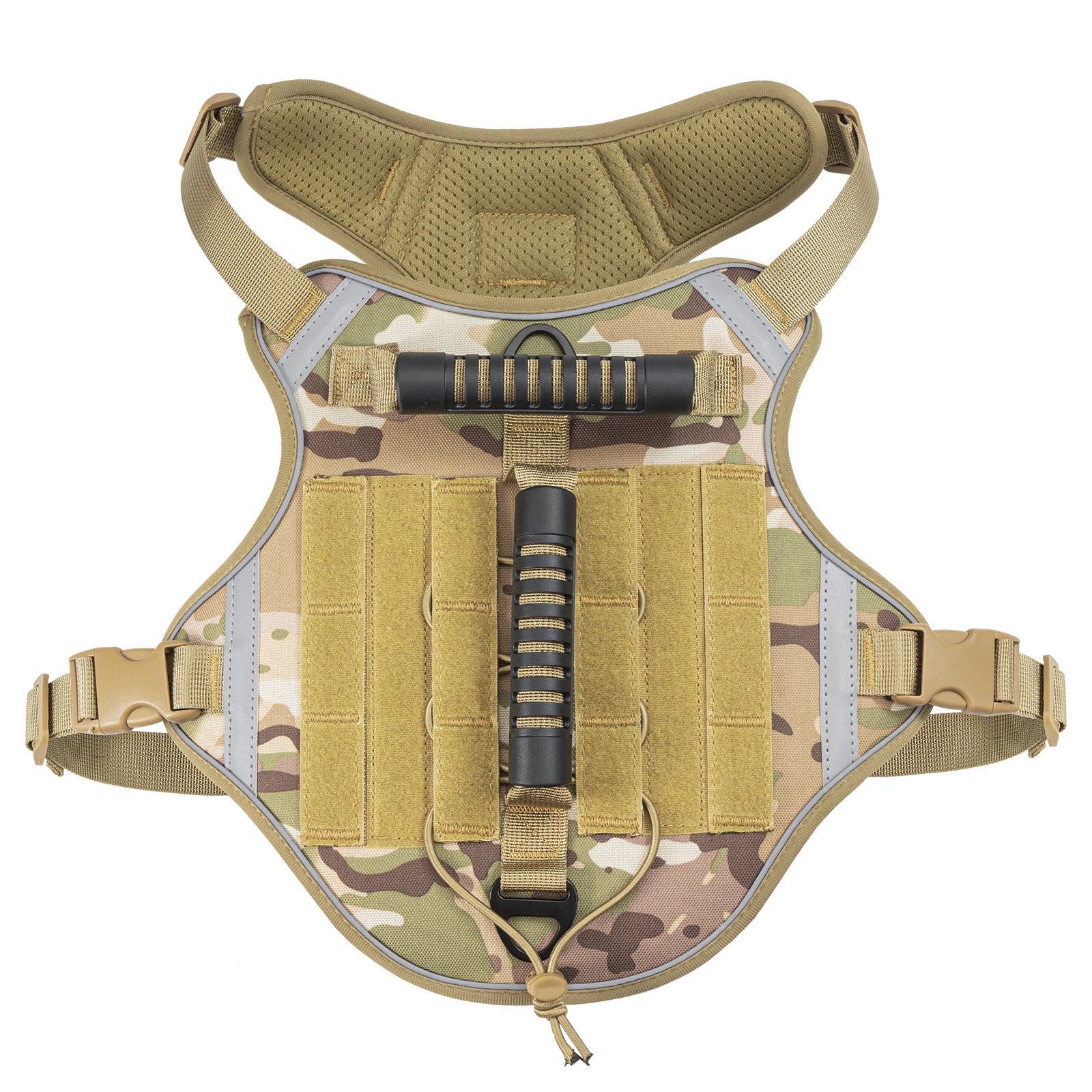 Military Dog Harness for Training: Breathable & Reflective