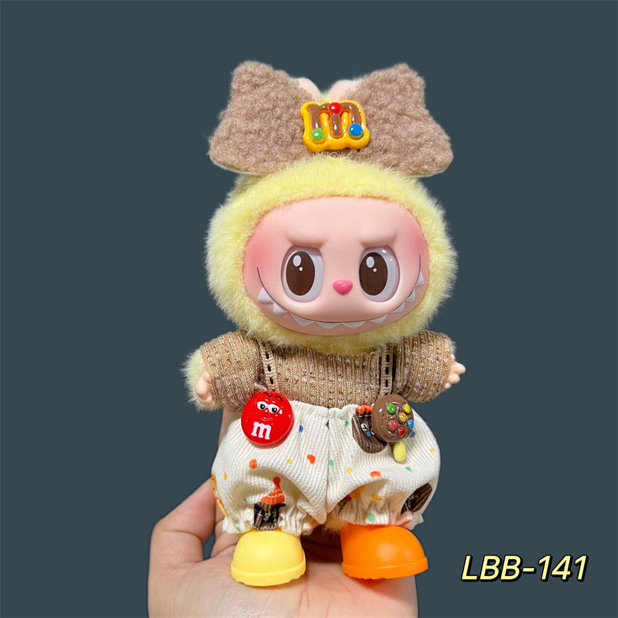 Disfraces y ropa en diseños adorables: para la bubu de 17cm, (Muñeca no incluida)