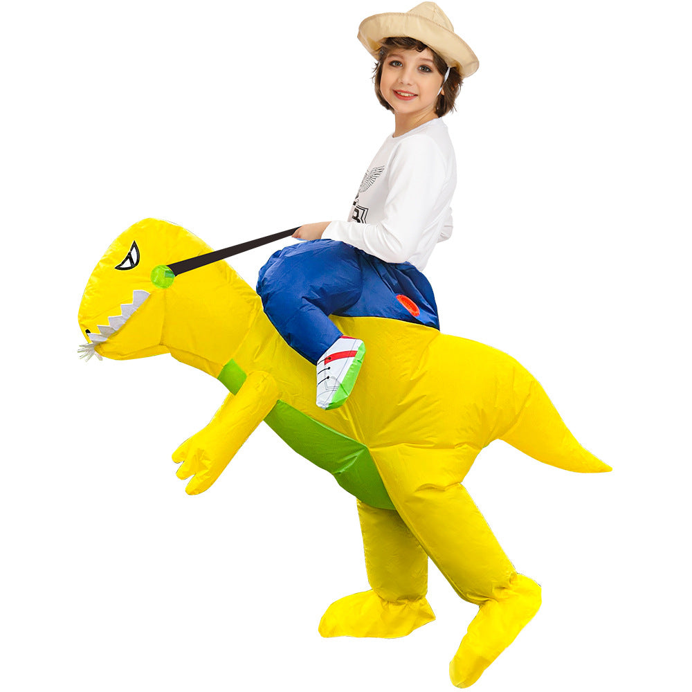 Disfraz Inflable de Dinosaurio y Otros Animales para Niños y Adultos