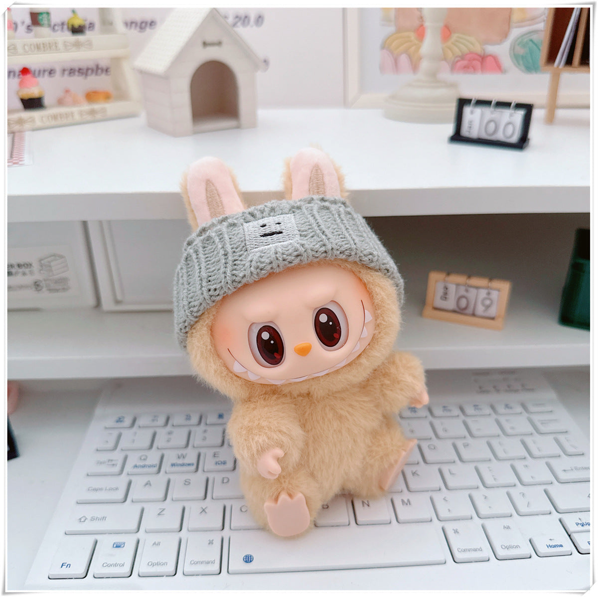 Ropa y accesorios para munecos Labubu, varios diseños divertidos (Muñeca no incluida)