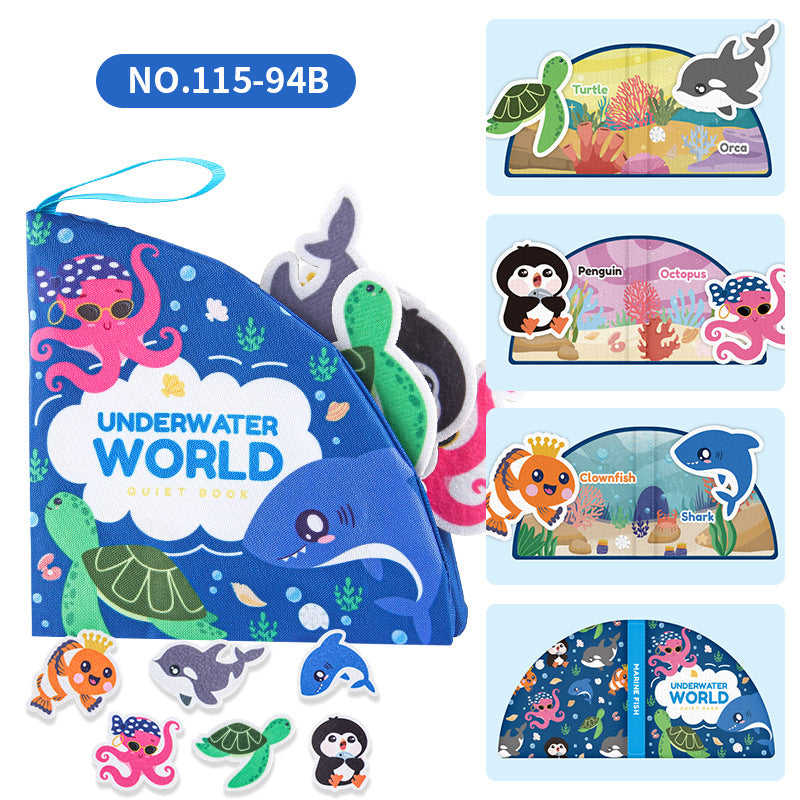 Libros de Tela para Bebés 0 a 3 Años – Educativos y Sensoriales