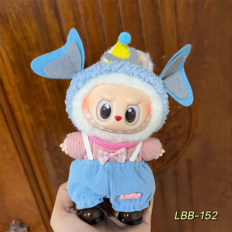 Disfraces y ropa en diseños adorables: para la bubu de 17cm, (Muñeca no incluida)