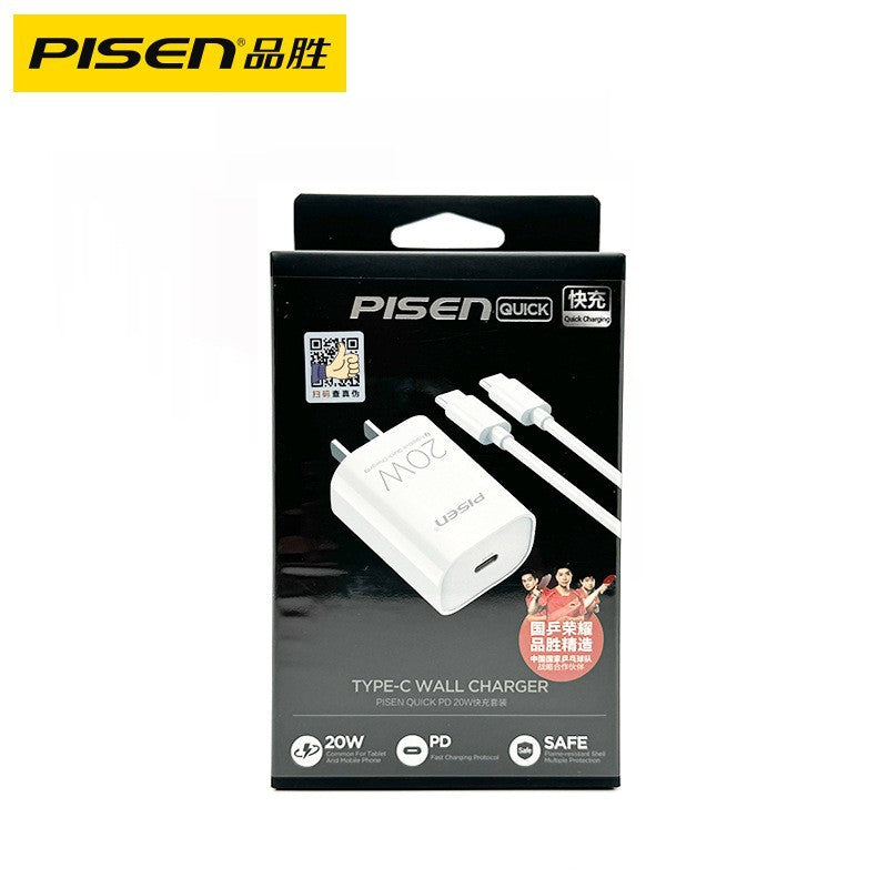 Cargador Rápido PD 30W para iPhone 15: Cable de Datos Tipo C Doble Cabeza