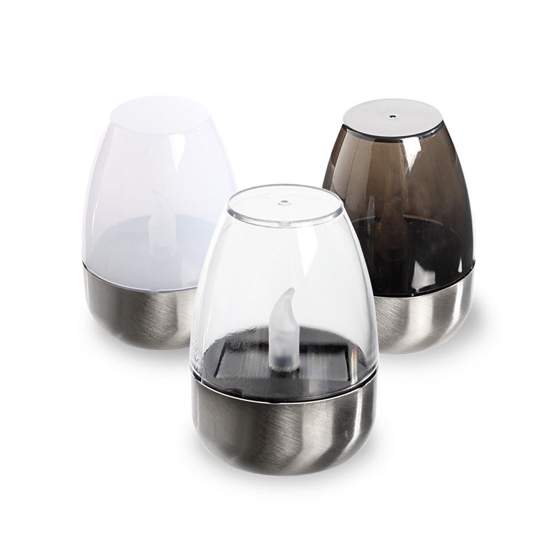 Luz decorativa para centro de mesa exterior -Vela Solar LED pequeña