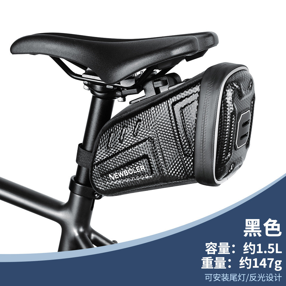 Bolsa de Sillín para Bicicleta: Impermeable, Resistente y de Gran Capacidad