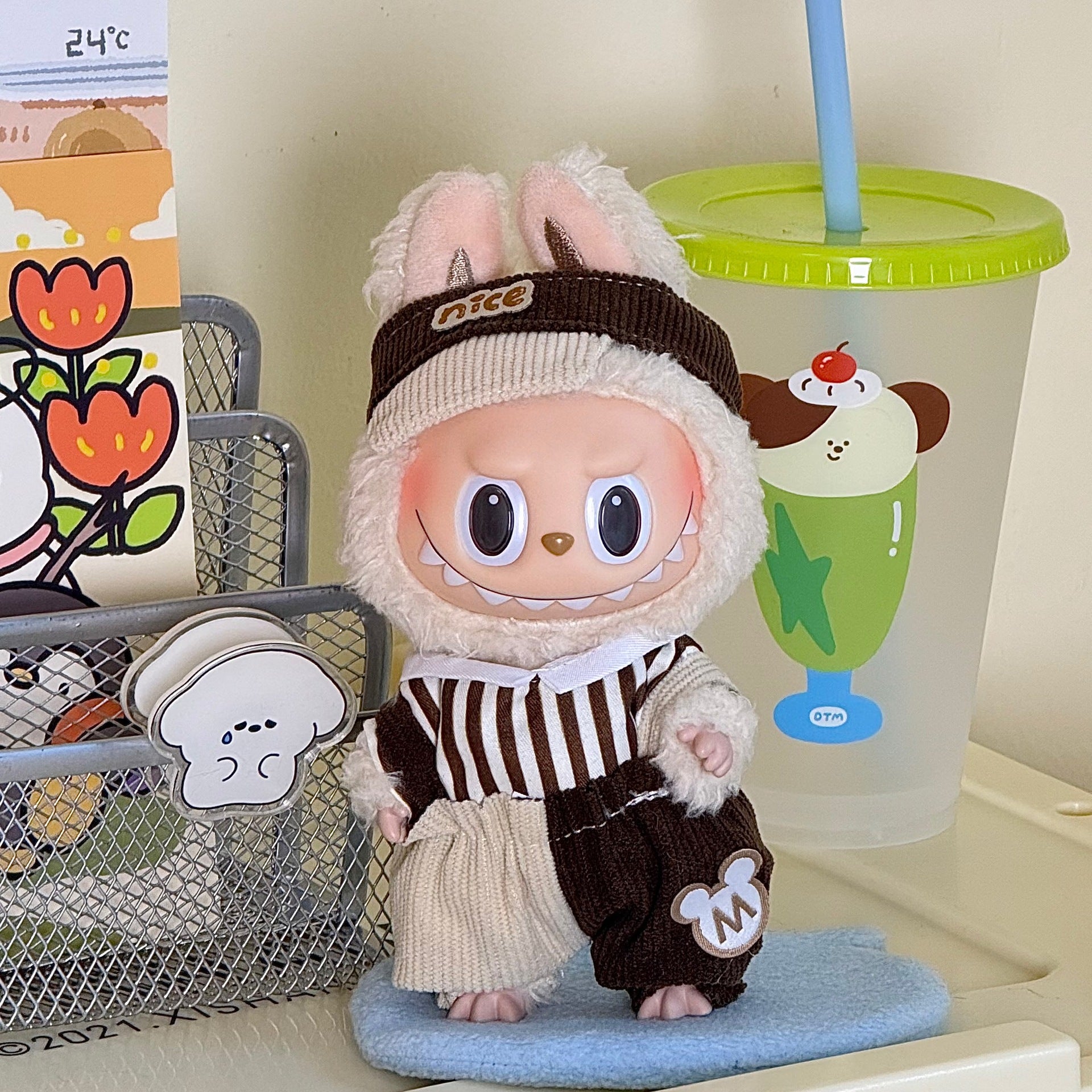 Ropa para Muñecas Labubu de 17cm – Modelos de Pie y Sentado (Muñeca no incluida)