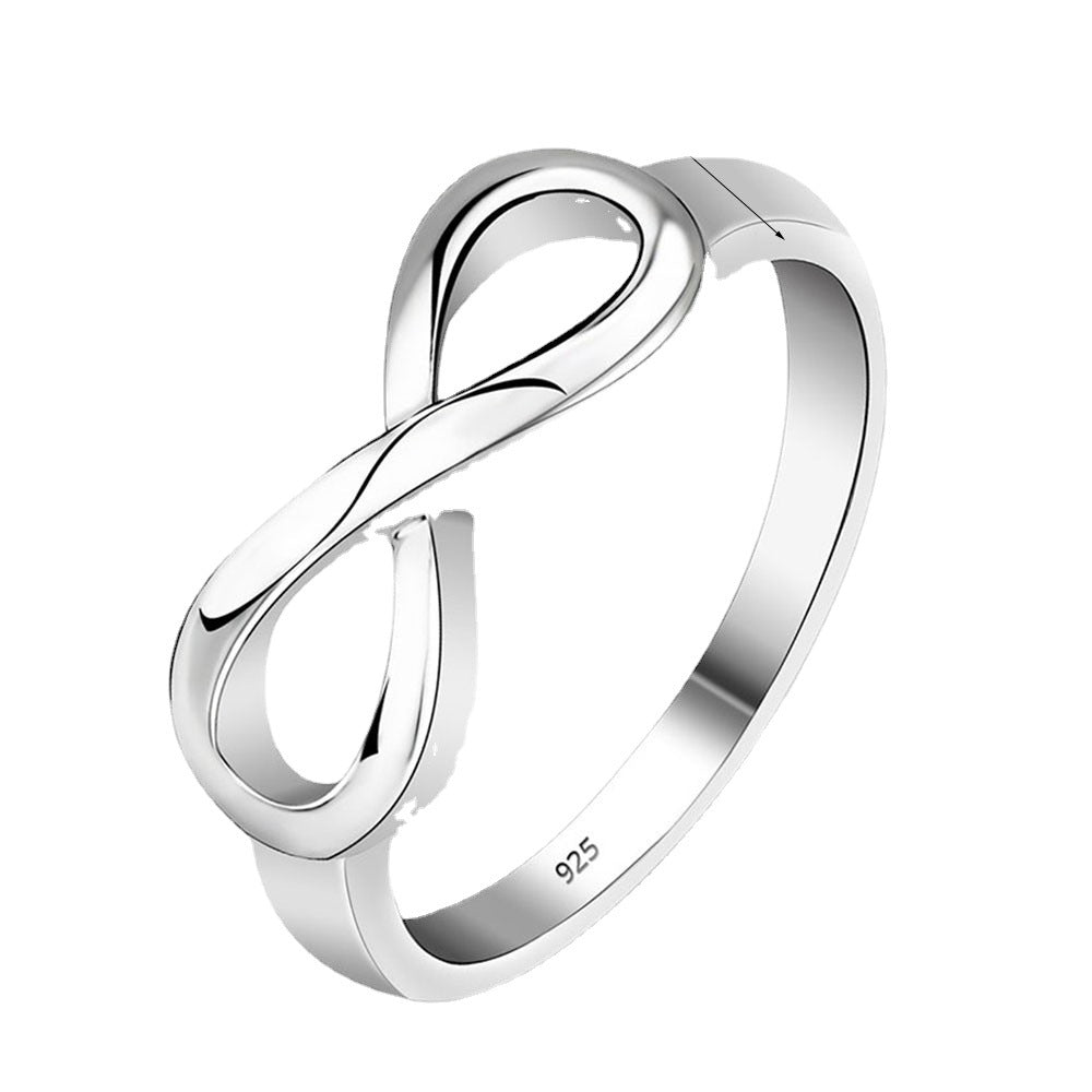 Anillo con Símbolo de Infinito – Amor Eterno, Anillo de Compromiso Minimalista