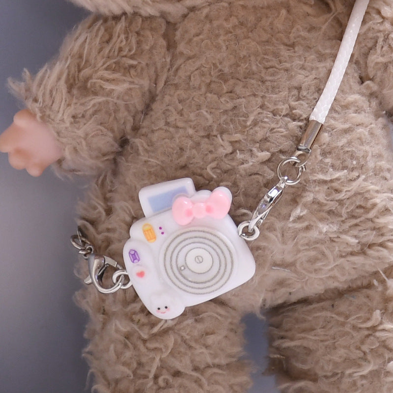 Conjunto tejido para muñeca Labubu 17 cm: suéter, gorro y bolso