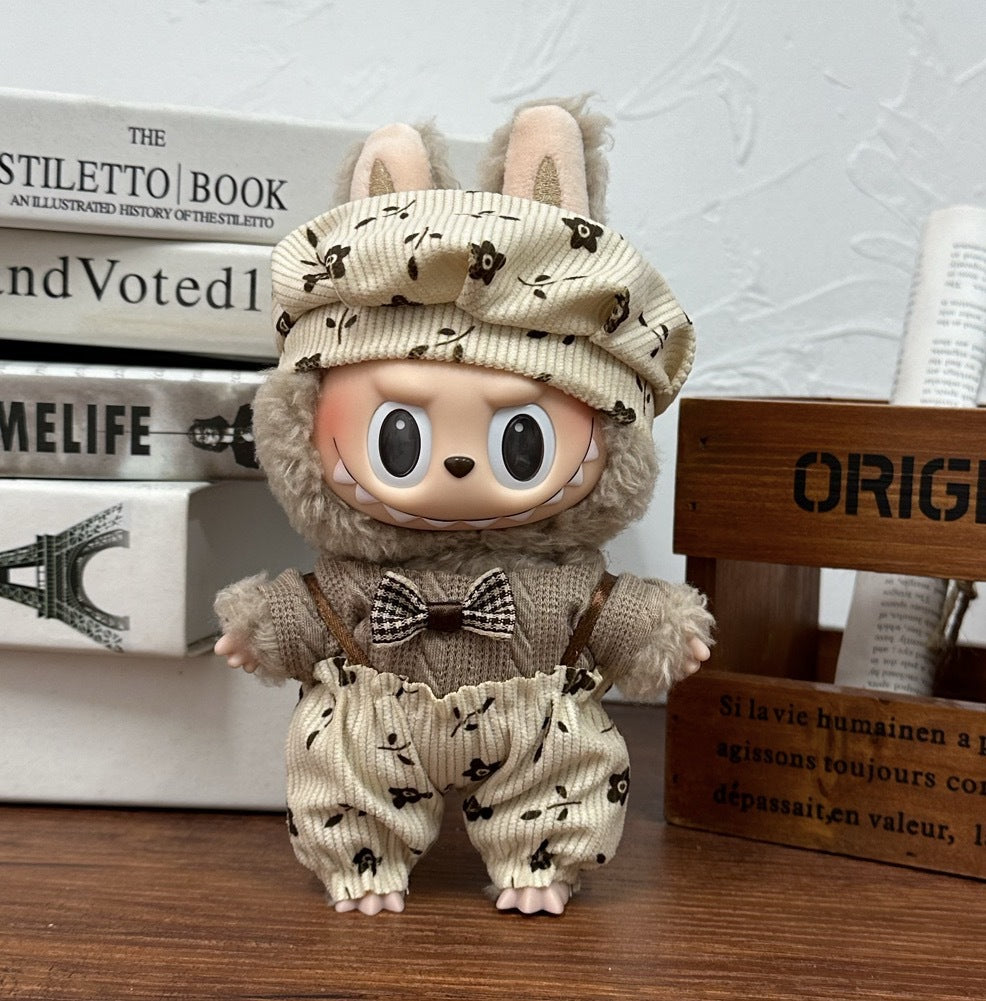 Ropa para Muñecas Labubu de 17cm – Modelos de Pie y Sentado (Muñeca no incluida)