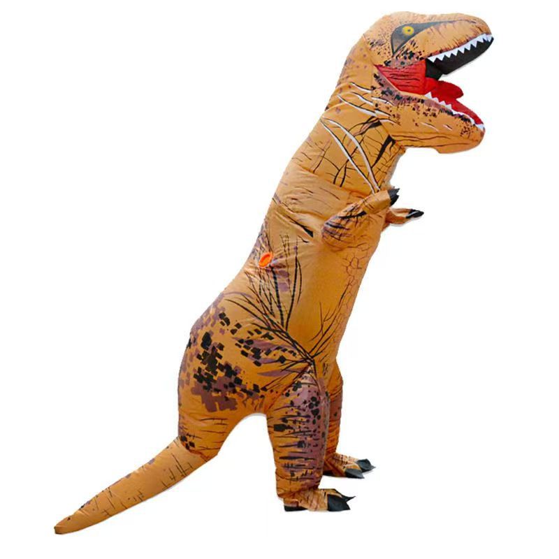 Inflatable T-Rex Dinosaur Costume for Halloween and Cosplay