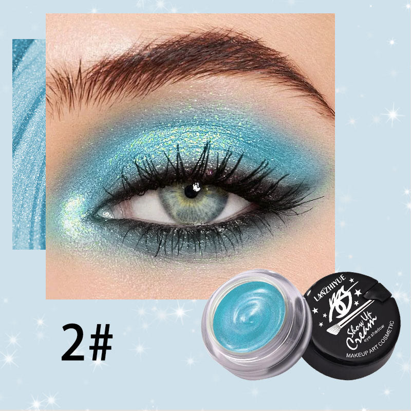 LANZHIYUE Sombra de Ojos Líquida 6 Colores: Efecto Perlado y Brillante para un Maquillaje Luminoso y Deslumbrante